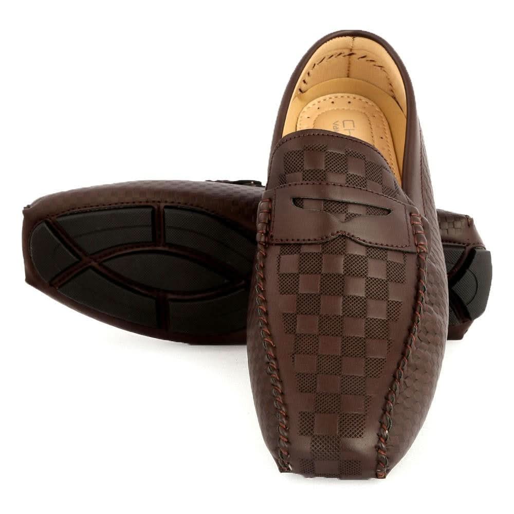 Men's Loafers Shoes (HM180805-4) -  Coffee - test-store-for-chase-value
