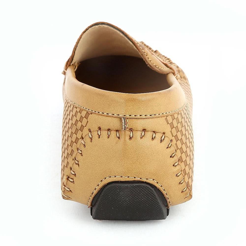 Men's Loafers Shoes (HM180805-4) -  Beige - test-store-for-chase-value