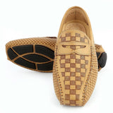 Men's Loafers Shoes (HM180805-4) -  Beige - test-store-for-chase-value