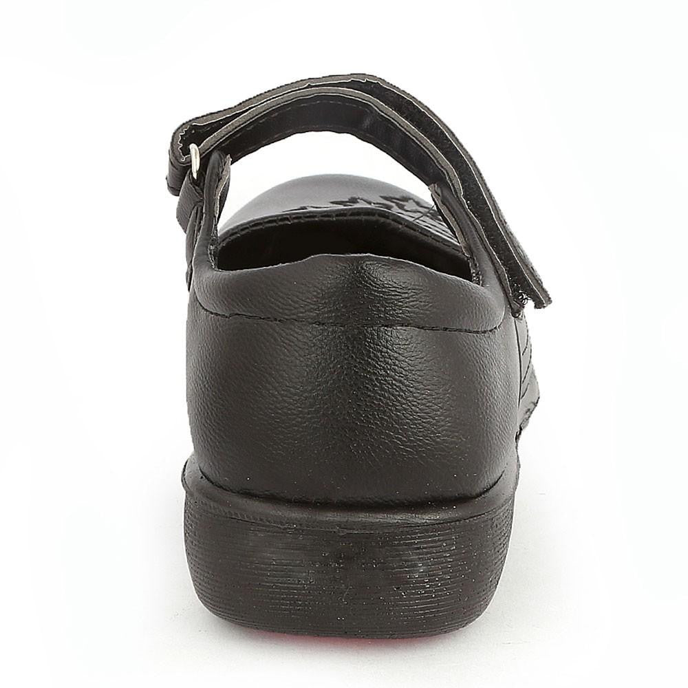 Girls School Pumps (7Z1) BL-945 - Black - Black - test-store-for-chase-value