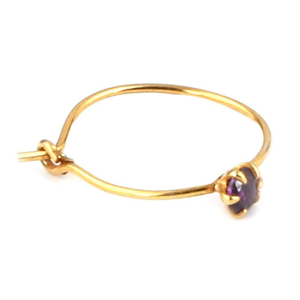Nose Pin - Purple - test-store-for-chase-value
