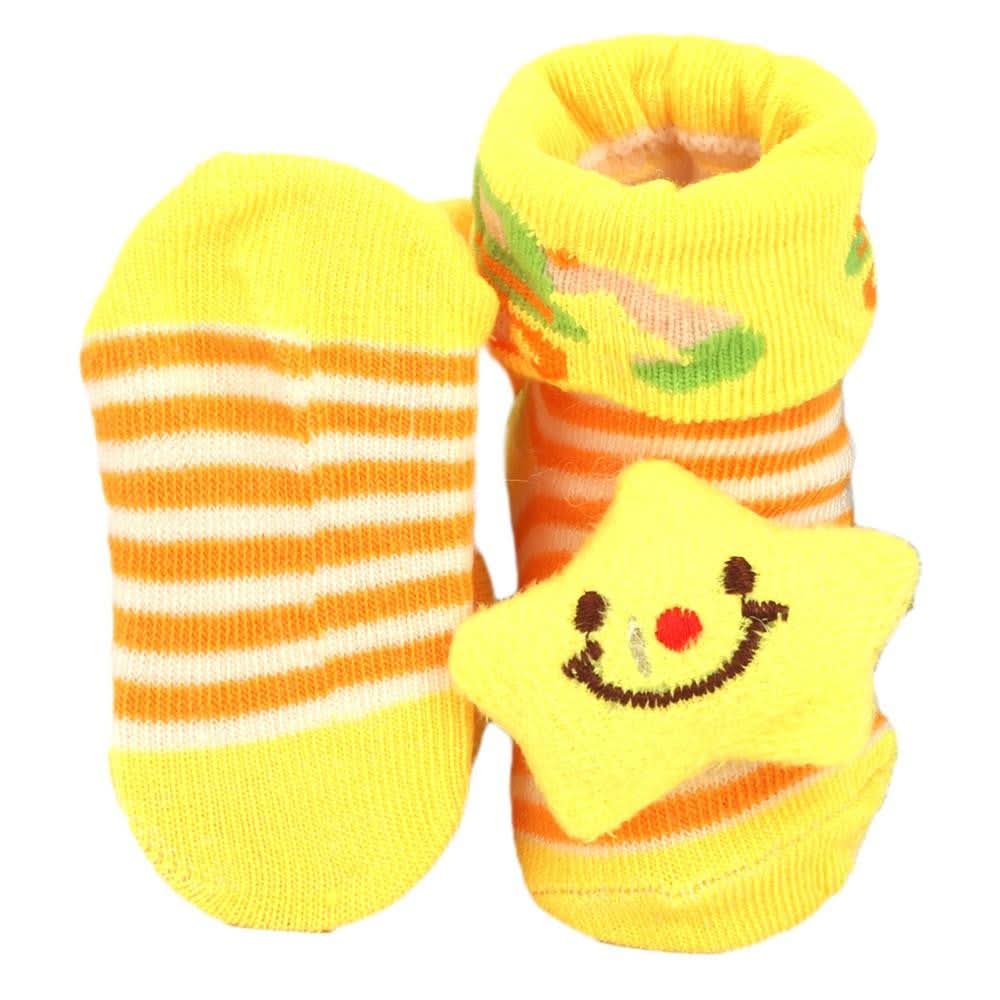Newborn Booties - Yellow - test-store-for-chase-value