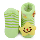 Newborn Booties - Green - test-store-for-chase-value