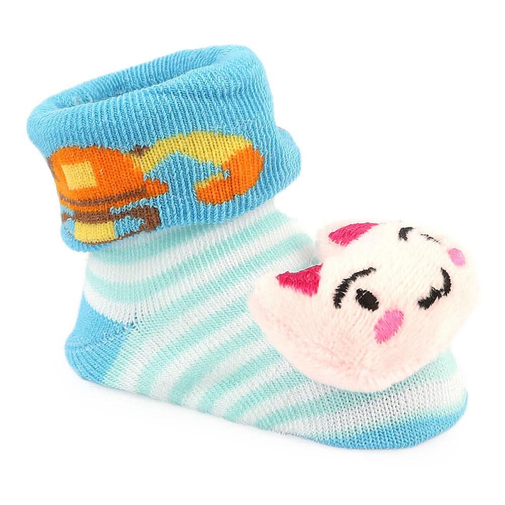 Newborn Booties - Blue - test-store-for-chase-value