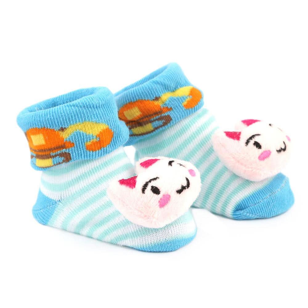 Newborn Booties - Blue - test-store-for-chase-value