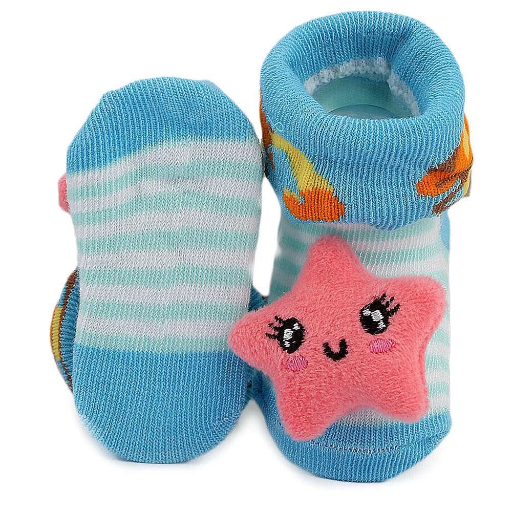 Newborn Booties - Blue - test-store-for-chase-value