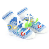 Newborn Booties - Blue - test-store-for-chase-value