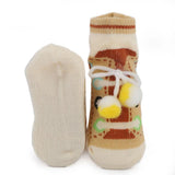 Newborn Booties - Brown - test-store-for-chase-value