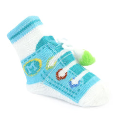 Newborn Booties - Cyan - test-store-for-chase-value