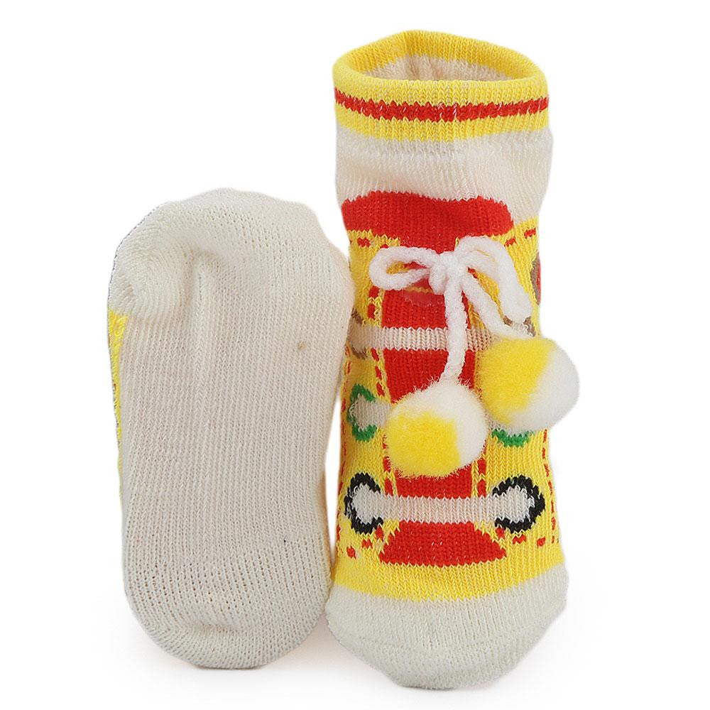Newborn Booties - Yellow - test-store-for-chase-value