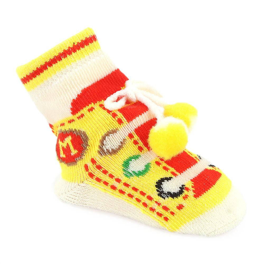 Newborn Booties - Yellow - test-store-for-chase-value