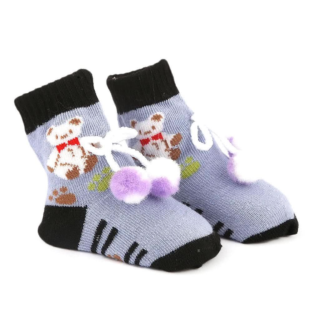 Newborn Booties - Light Purple - test-store-for-chase-value