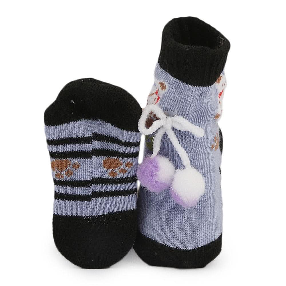 Newborn Booties - Light Purple - test-store-for-chase-value