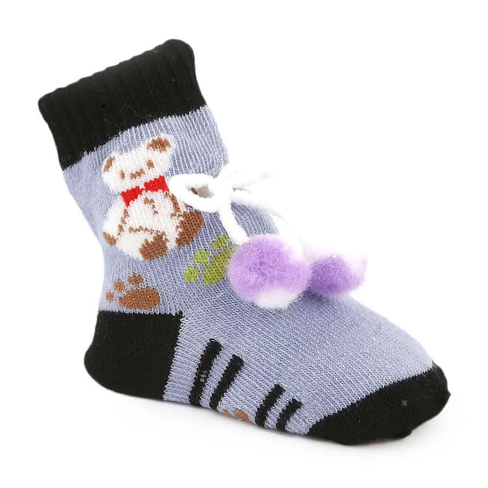 Newborn Booties - Light Purple - test-store-for-chase-value