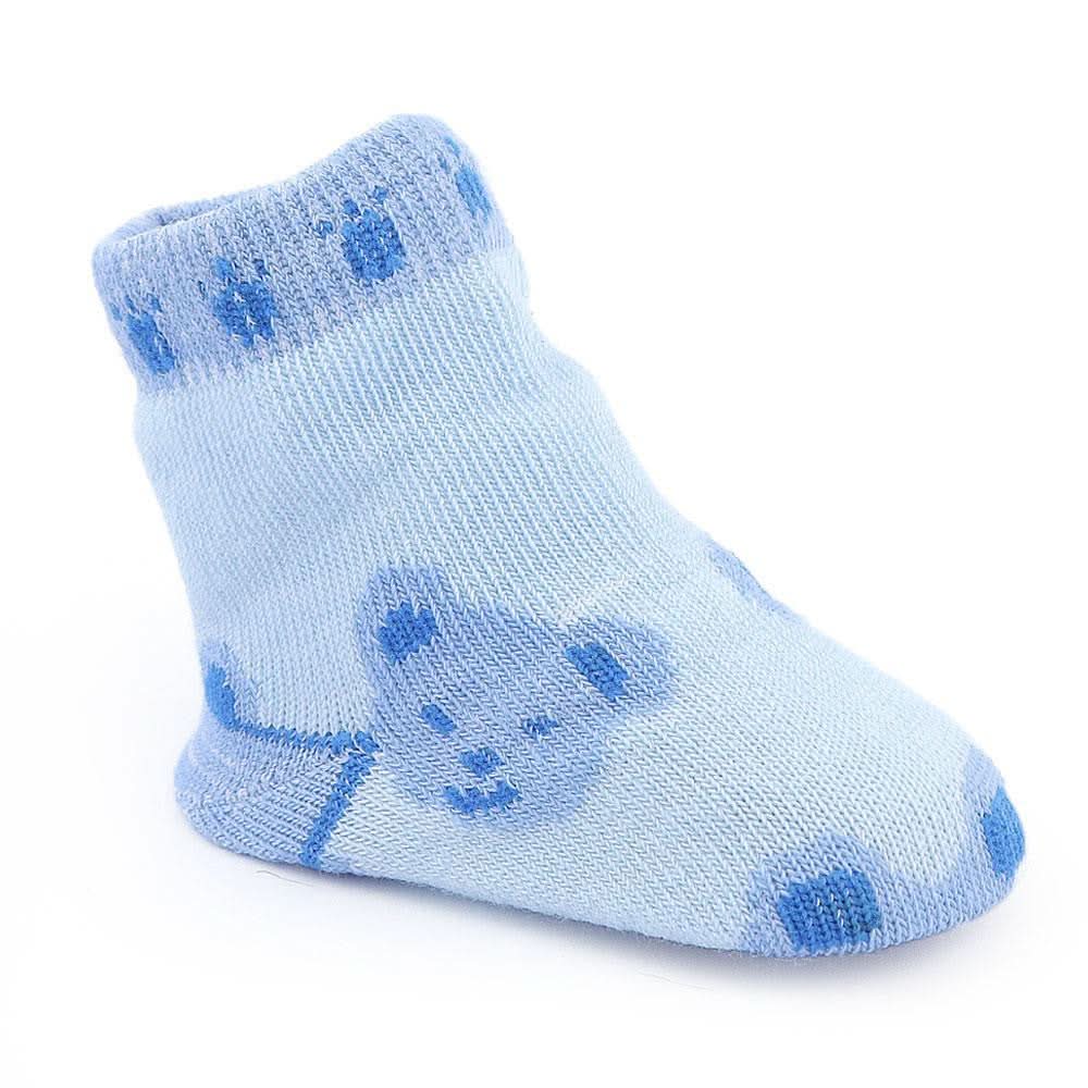 Newborn Booties - Blue - test-store-for-chase-value