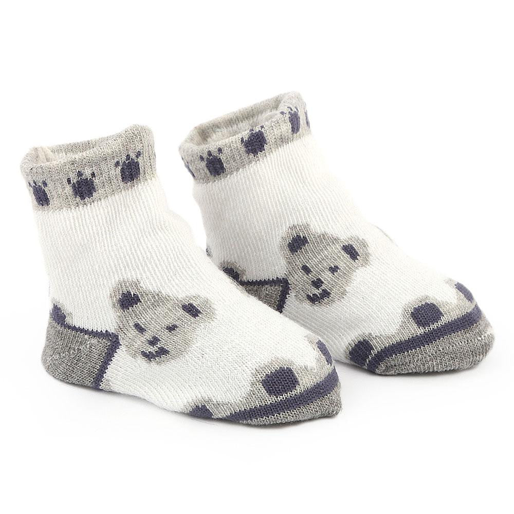 Newborn Booties - Grey - test-store-for-chase-value