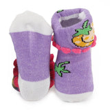 Newborn Booties - Purple - test-store-for-chase-value