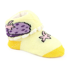 Newborn Booties - Yellow - test-store-for-chase-value