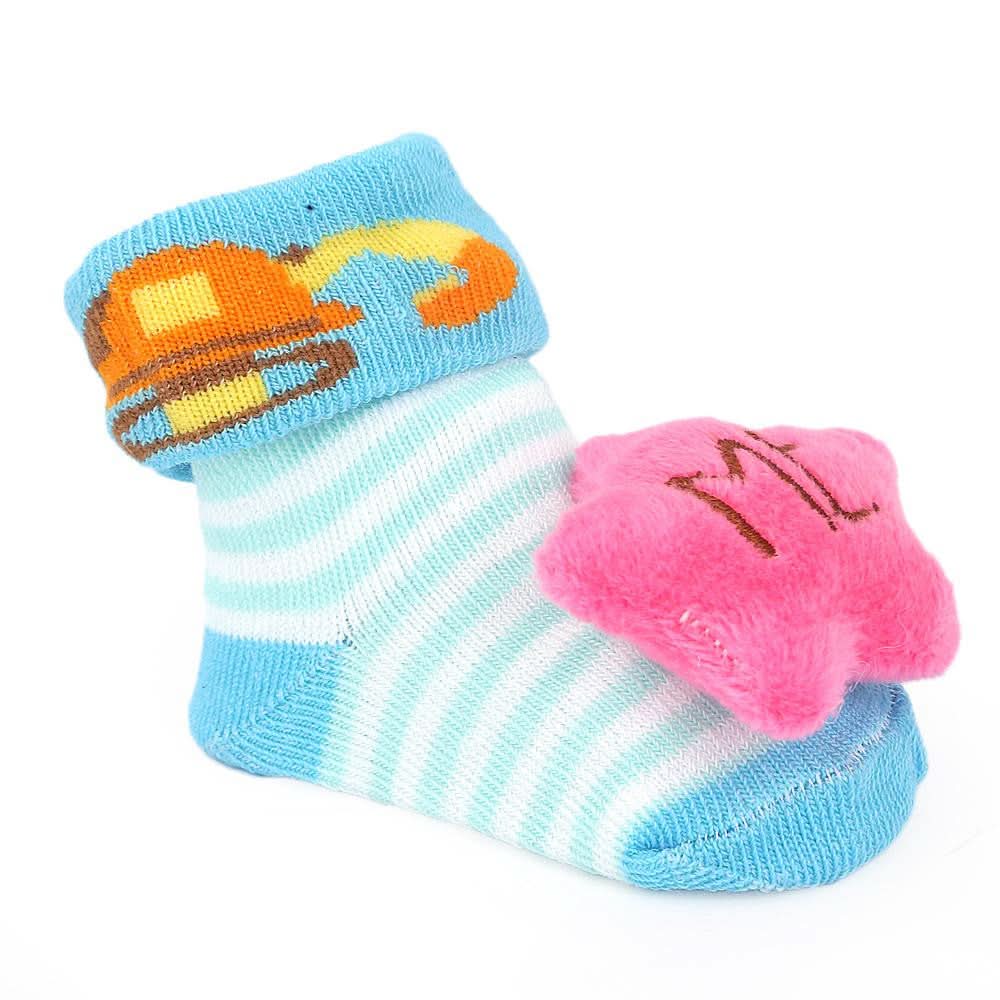 Newborn Booties - Blue - test-store-for-chase-value