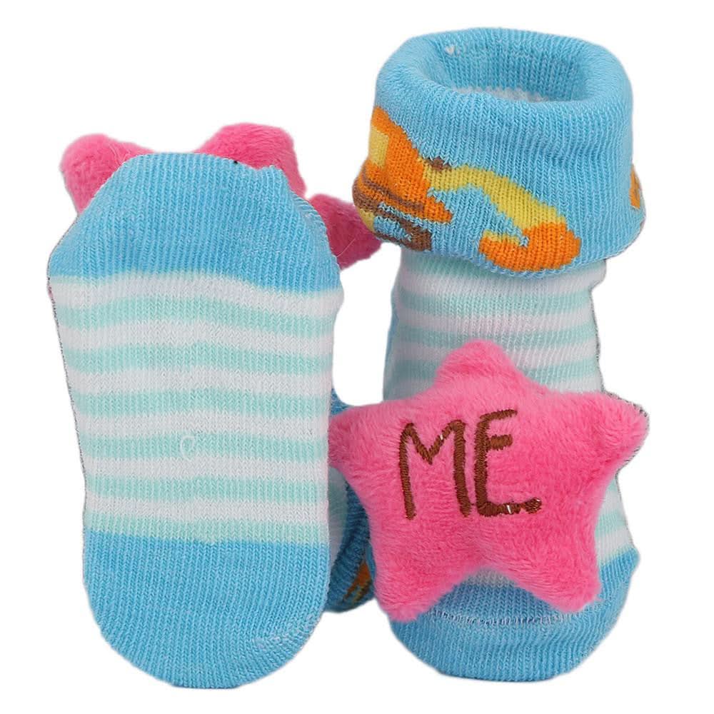 Newborn Booties - Blue - test-store-for-chase-value