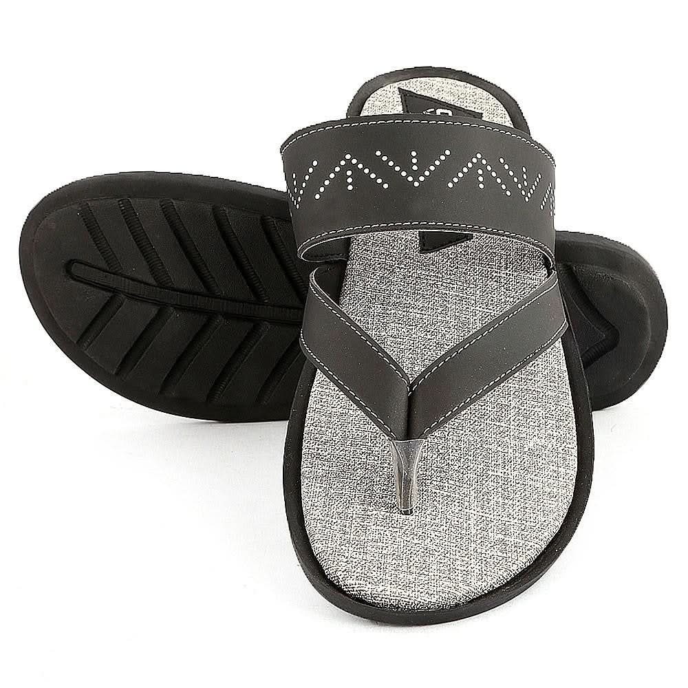 Men's Casual Slippers R-41 - Black - Black - test-store-for-chase-value