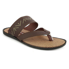 Men's Casual Slippers R-41 - Brown - Brown - test-store-for-chase-value
