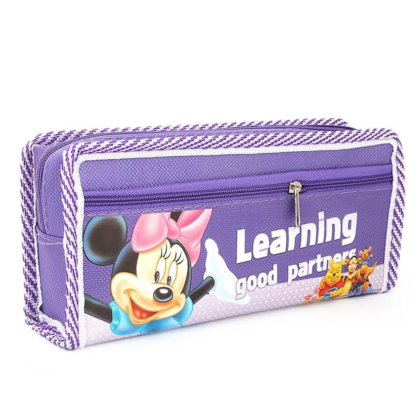 Minnie Mouse Pencil Pouch - Purple - test-store-for-chase-value