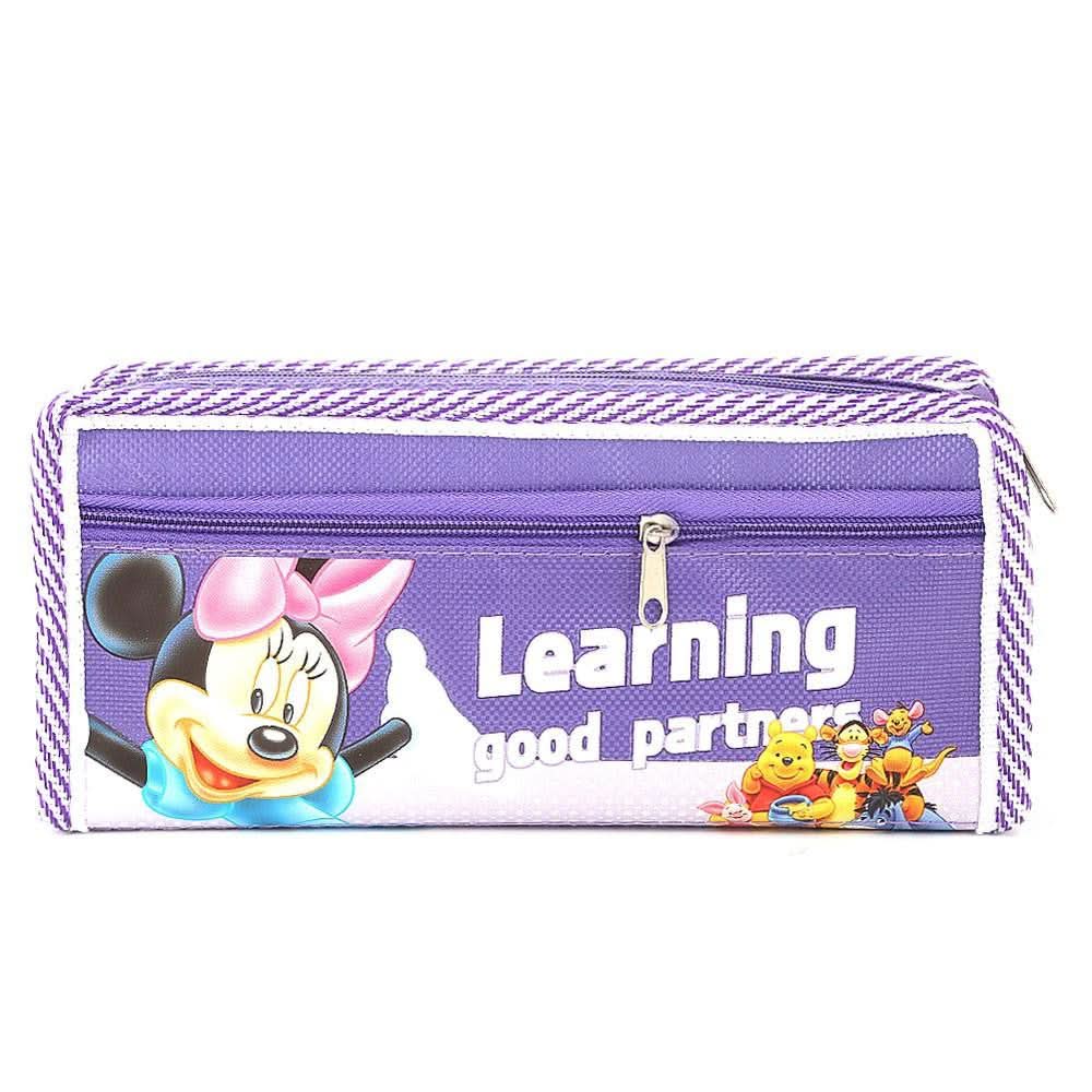 Minnie Mouse Pencil Pouch - Purple - test-store-for-chase-value