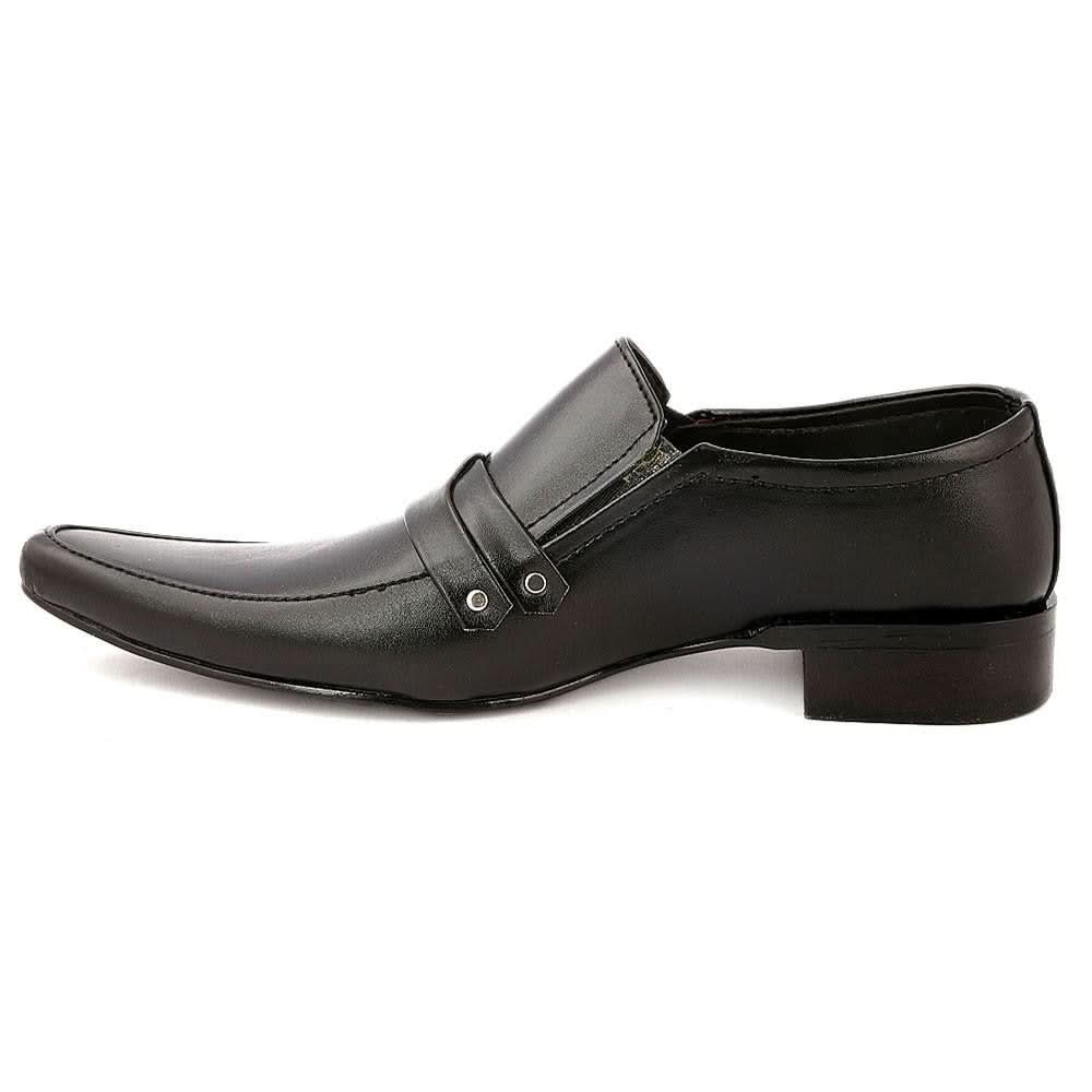 Men's Formal Shoes F01 - Black - Black - test-store-for-chase-value