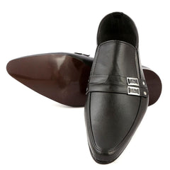 Men's Formal Shoes F01 - Black - Black - test-store-for-chase-value