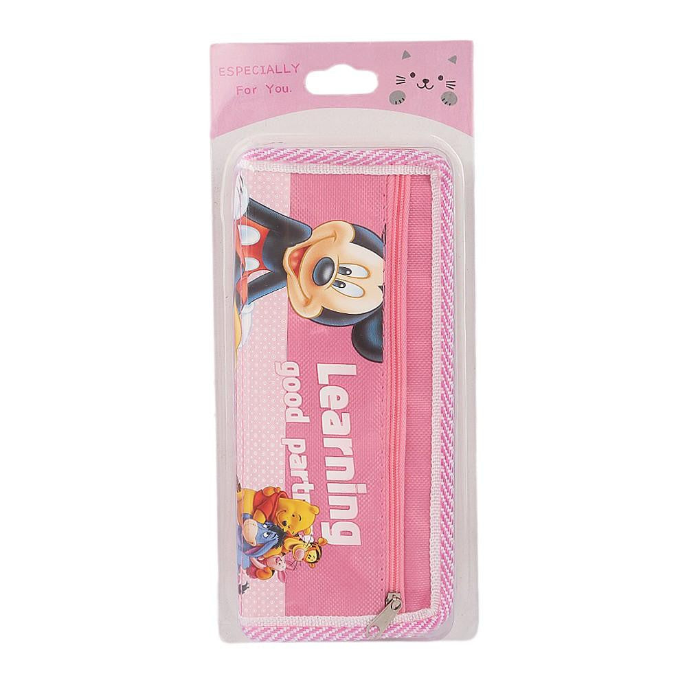 Mickey Mouse Pencil Pouch - Pink - test-store-for-chase-value
