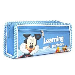 Mickey Mouse Pencil Pouch - Blue - test-store-for-chase-value