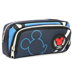 Mickey Mouse Pencil Pouch - Navy Blue - Navy/Blue - test-store-for-chase-value