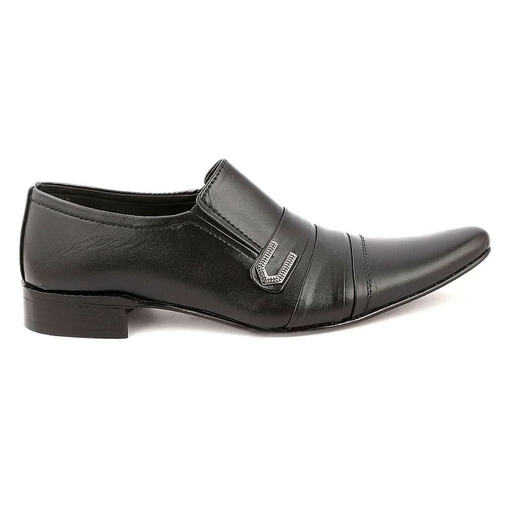 Men's Formal Shoes F02 - Black - Black - test-store-for-chase-value