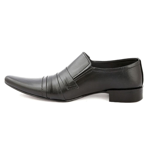 Men's Formal Shoes F02 - Black - Black - test-store-for-chase-value