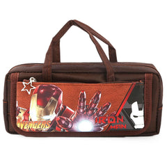 Iron Man Pencil Pouch - Brown - test-store-for-chase-value