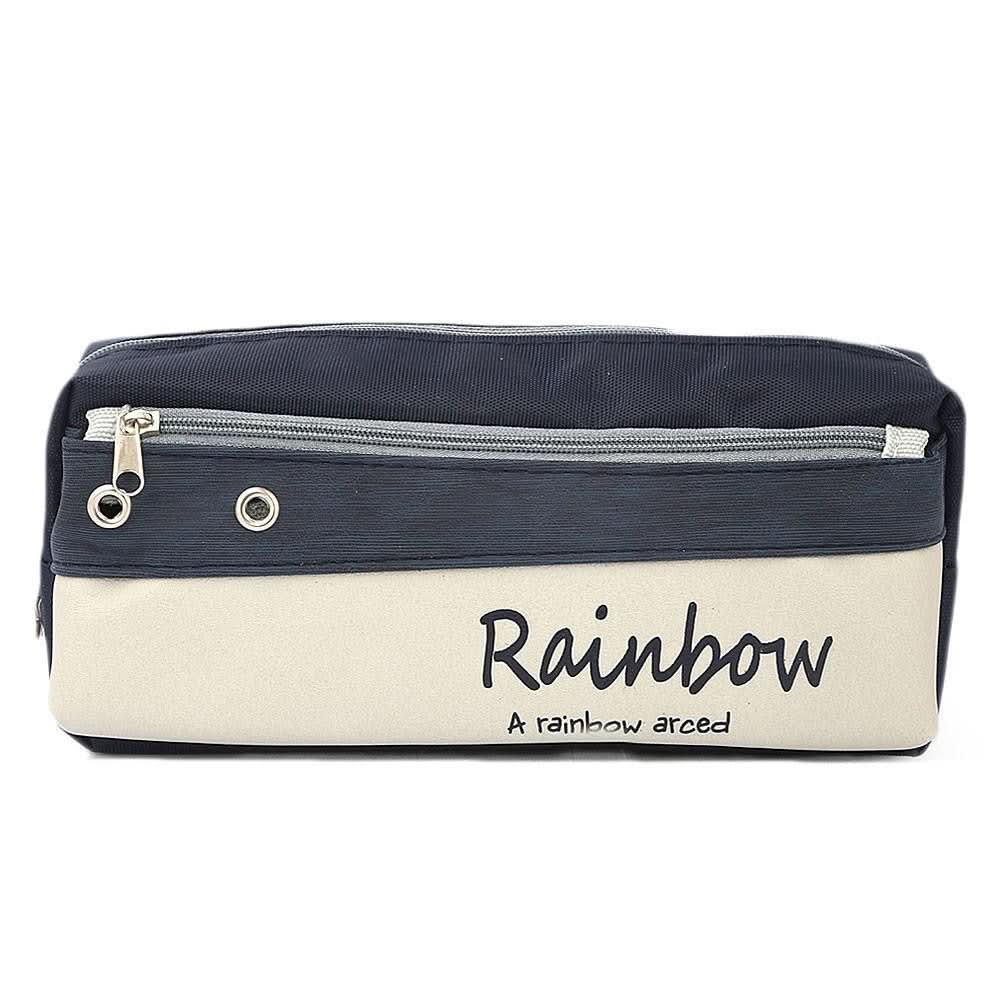 Pencil Pouch - Navy Blue - Navy/Blue - test-store-for-chase-value