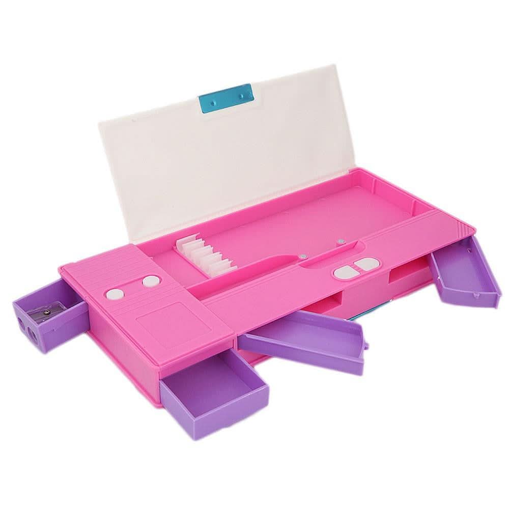Kitty Double Sided Pencil Box - Pink - test-store-for-chase-value