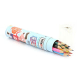 Color Pencil Box 12 Pcs - Blue - test-store-for-chase-value