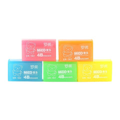 Mido 4B Eraser 5 Pcs - Multi - test-store-for-chase-value