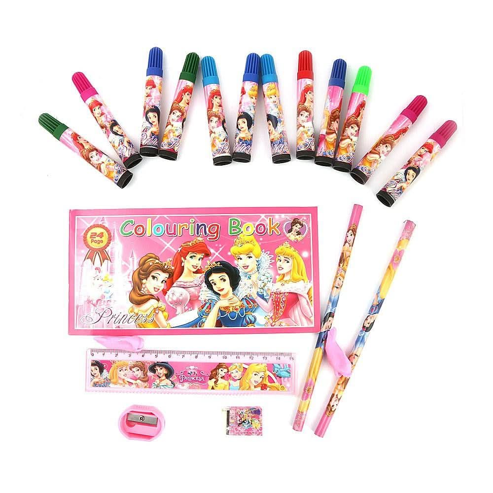 Barbie Stationery Set 7 Pcs - Pink - test-store-for-chase-value