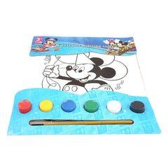 Mickey Mouse Watercolor Painting Book For Kids - test-store-for-chase-value