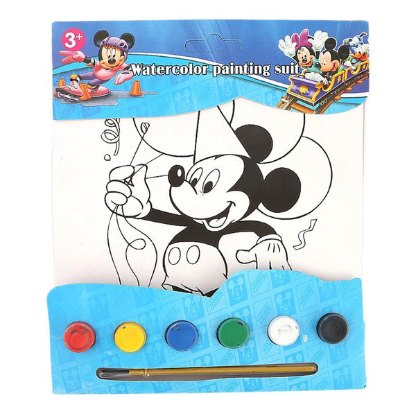Mickey Mouse Watercolor Painting Book For Kids - test-store-for-chase-value