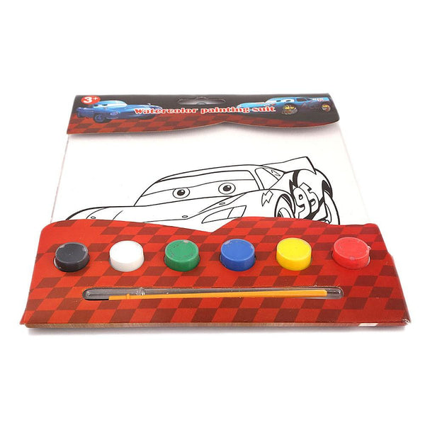 Cars 2 Watercolor Painting Book For Kids - test-store-for-chase-value