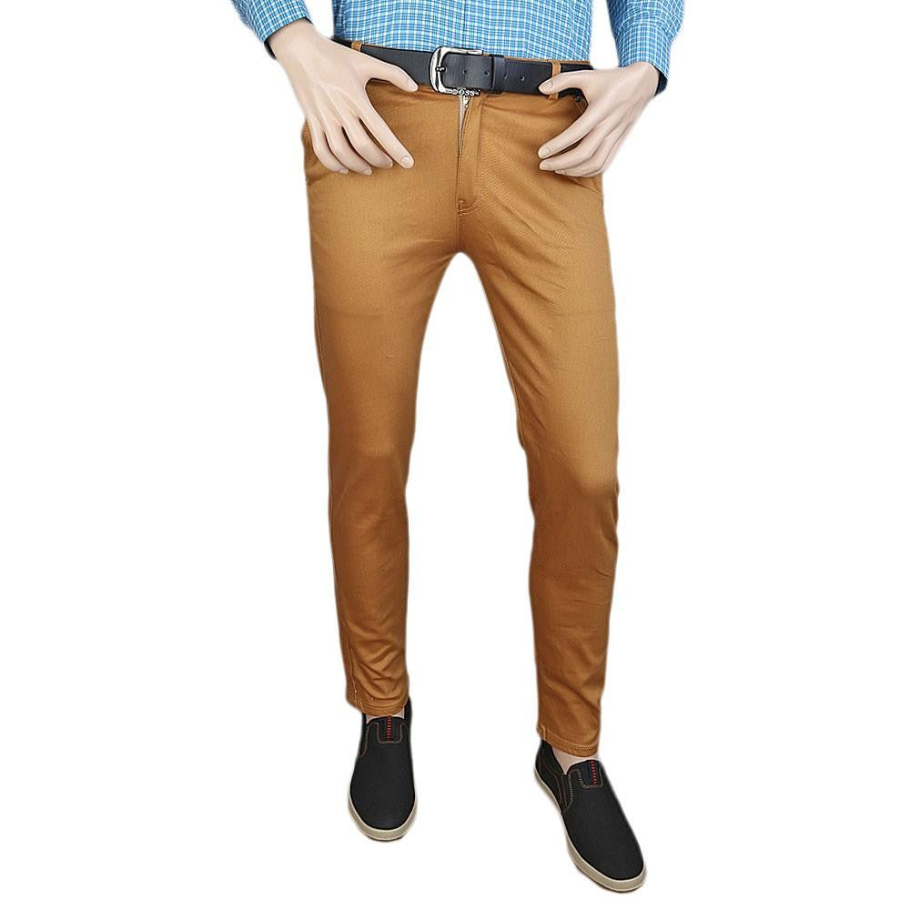 Men's Casual Cotton Pant - Mustard - test-store-for-chase-value