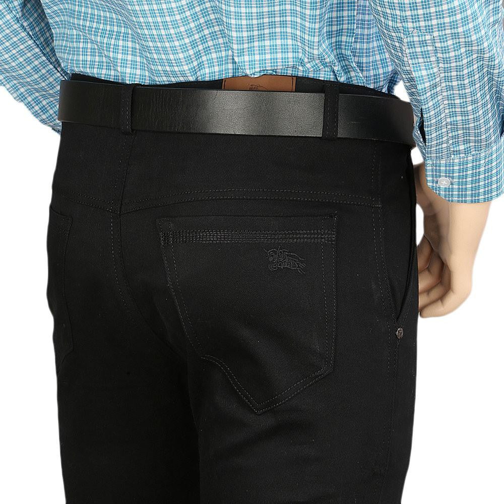Men's Casual Cotton Pant - Black - test-store-for-chase-value