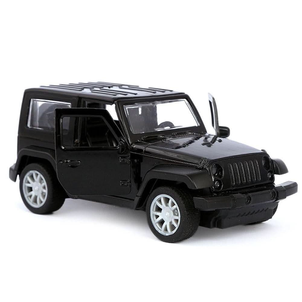 Friction Musical Metal Car - Black - test-store-for-chase-value