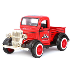 Friction Vintage Metal Car - Red - test-store-for-chase-value