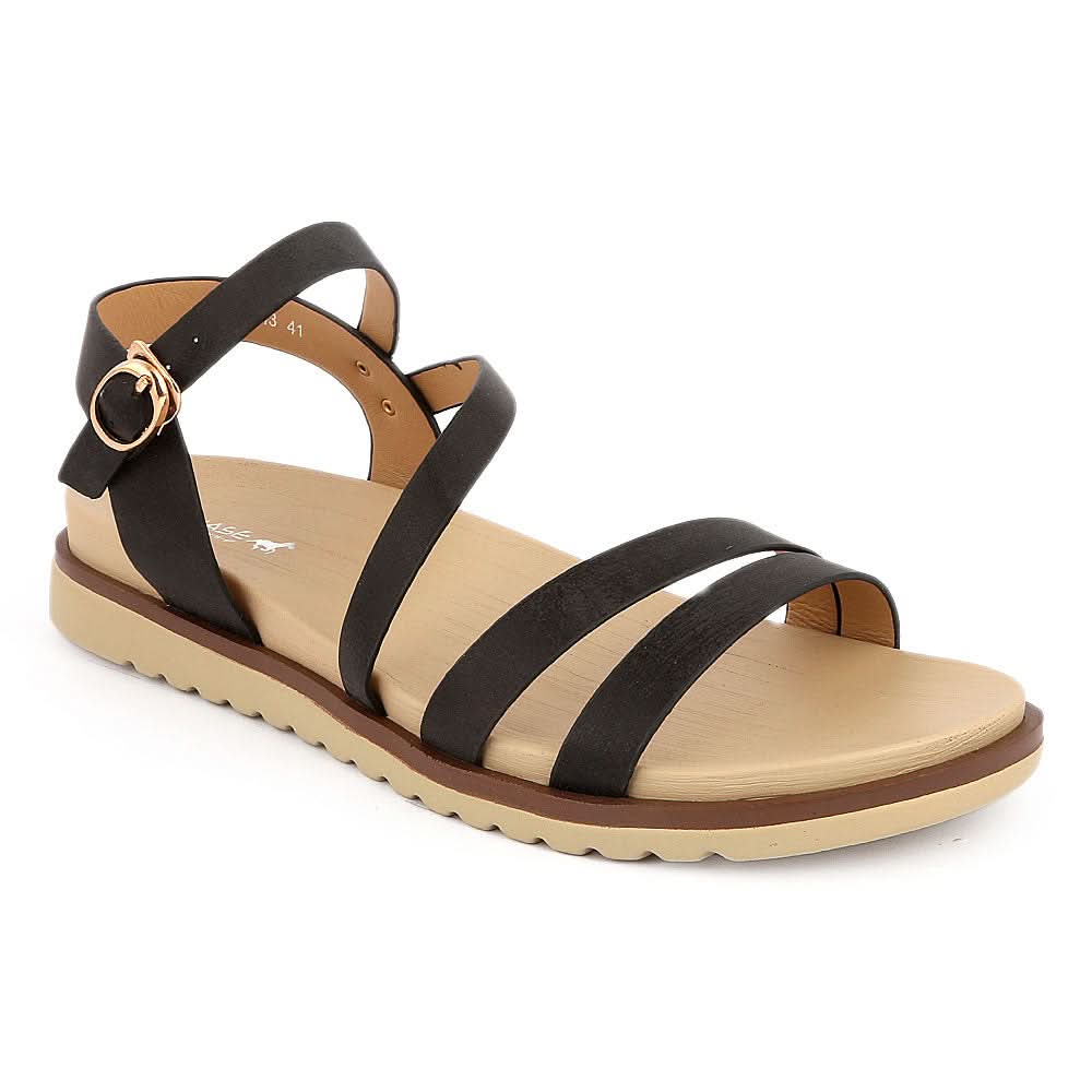 Women's Softy Sandals 5613-13 - Black - test-store-for-chase-value