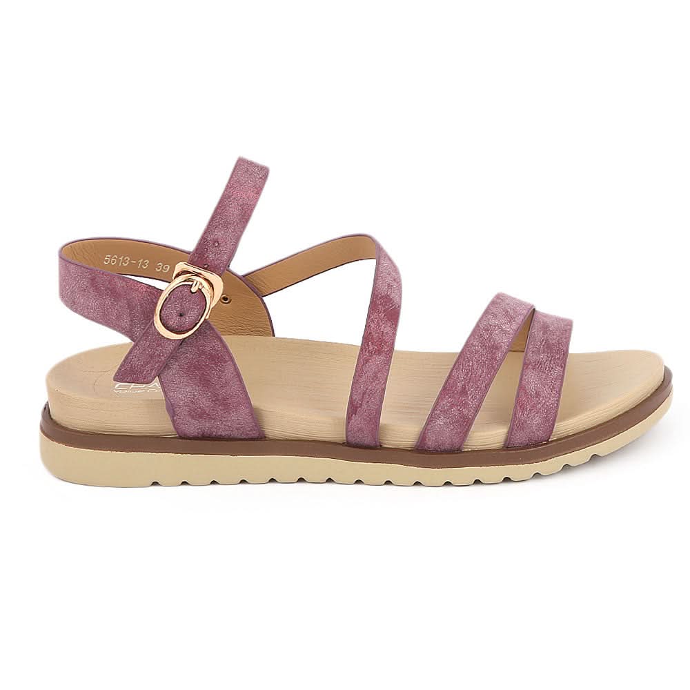 Women's Softy Sandals 5613-13 - Purple - test-store-for-chase-value